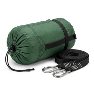Lightweight Portable Camping Hammock with Durable Fabric and Easy Setup Straps