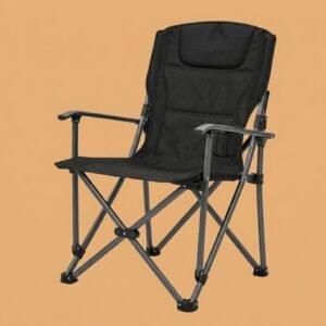 Foldable Outdoor Camping Chair with Durable Frame