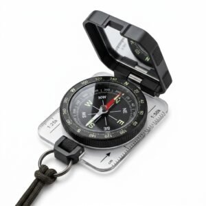 Professional Outdoor Hiking Compass with Clear Dial