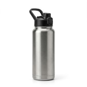 Insulated Stainless Steel Outdoor Water Bottle with Leakproof Lid for Camping